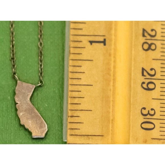 18 inch, Vintage Sterling California Necklace, K34 - Picture 3 of 3